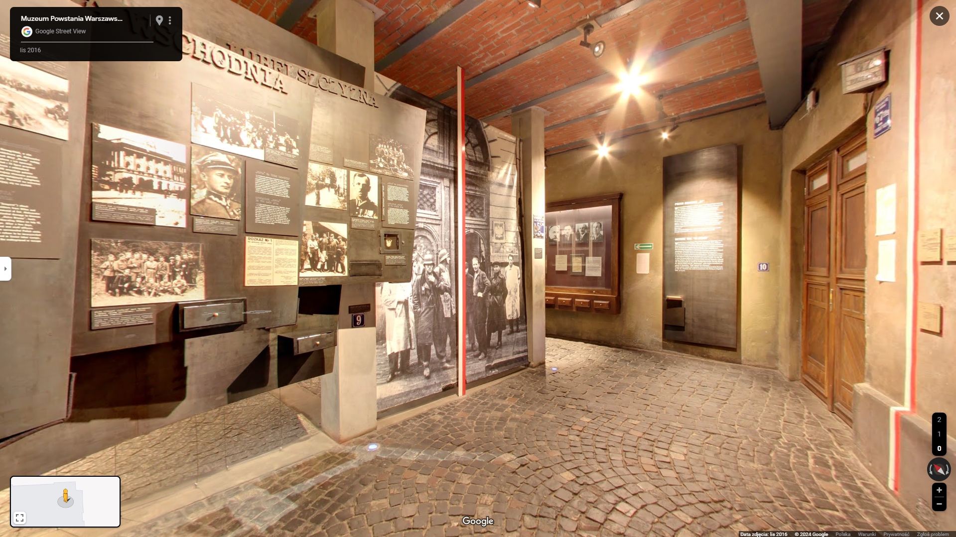 muzeum powstania warszawskiego streetview